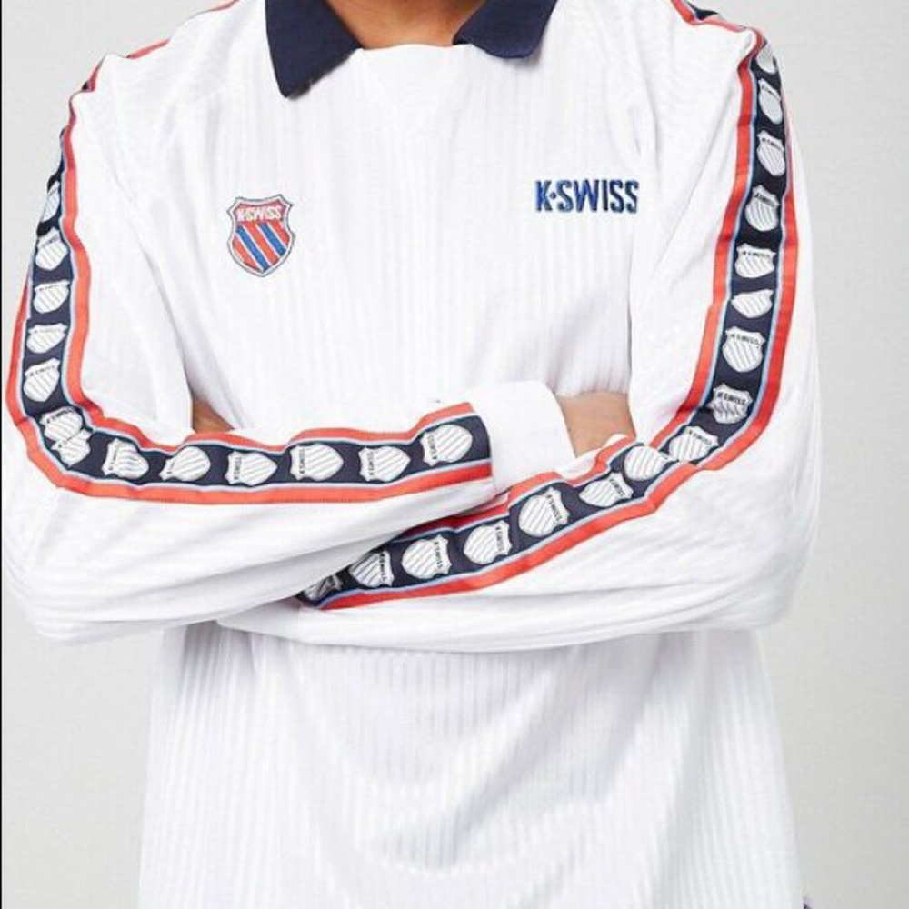 Kswiss graphic polo shirt